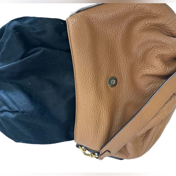 Excellent Marc Jacobs Iconic Mini Natasha Style Camel Pebble Leather Crossbody - Picture 10 of 10